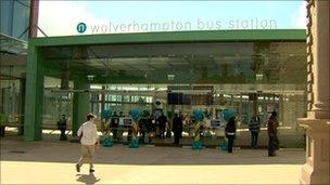 Wolverhampton bus station