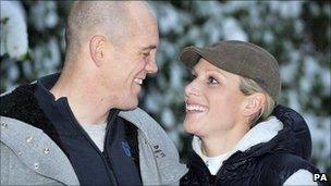 Mike Tindall and Zara Phillips