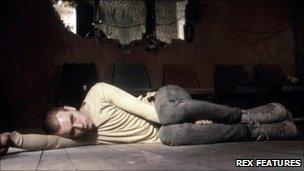 Ewan McGregor in a scene from Trainspotting