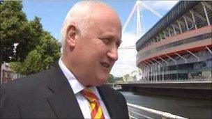 Gerry Toms, Millennium Stadium manager