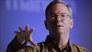 Eric Schmidt, Google chairman