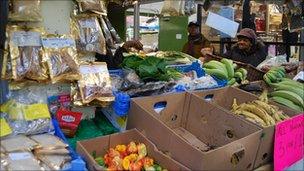 Stall in Kirkgate Market