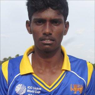 Spin-bowler Ponnuchchamy Pangujan