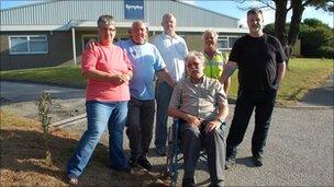 Remploy staff at the Penzance factory