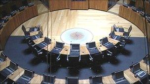 Welsh assembly chamber