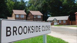 Brookside Close sign