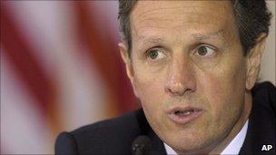 US Treasury Secretary Timothy Geithner