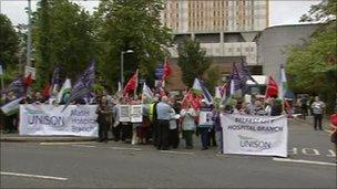 City Hospital protest