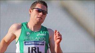 Jason Smyth may have to improve his personal best of 10.32