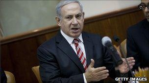 Israeli Prime Minister Benjamin Netanyahu.