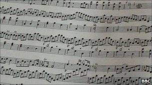 musical score