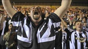 Newcastle United fans