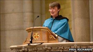 The Reverend Canon Dr Audrey Elkington Pic: Paul Richards