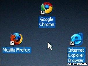 Browser icons