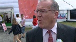 Aled Roberts AM at the National Eisteddfod