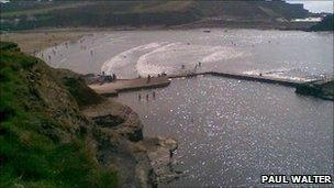 Bude sea pool: Pic Paul Walter