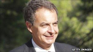 Spanish Prime Minister Jose Luis Rodriguez Zapatero - 1 August