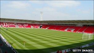 Doncaster Rovers' Keepmoat Stadium