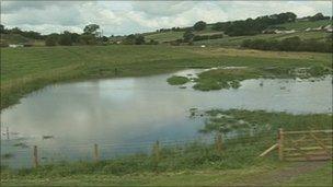 Flood storage reservoir