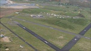 Llanbedr airfield