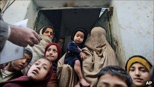 Polio awareness campaign in Pakistan