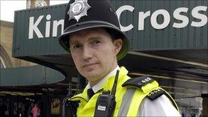 David Davies is a special constable with the British Transport Police