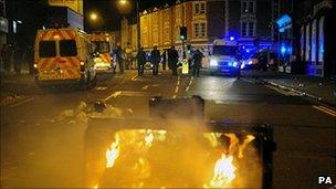 Violence in Stokes Croft, Bristol