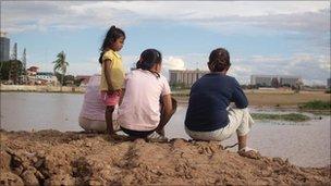 Residents of Boeung kak lake