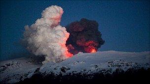 Eruption of Eyjafjallajokull (Getty Images)