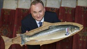 Stewart McLelland, chief operating officer of The Scottish Salmon Company