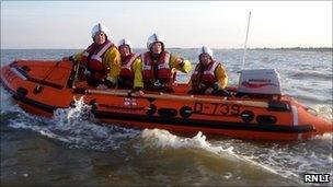 Skegness RNLI inshore lifeboat Peterborough Beer Festival IV