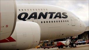 Qantas aircraft