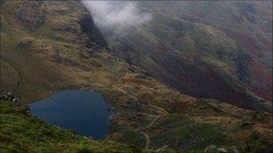 View from Lake District