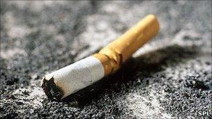 Cigarette butt