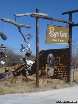 Roys camp entrance