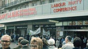 Labour conference, Brighton 1973