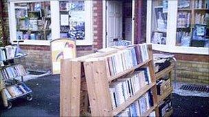 The Swanlake bookshop, Colwyn Bay