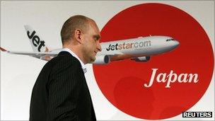 Qantas low-cost subsidiary Jetstar will launch Japanese budget carrier Jetstar Japan (Jetstar Group Chief Executive Bruce Buchanan pictured)