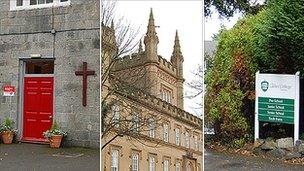 Blanchelande, Elizabeth and Ladies Colleges in Guernsey