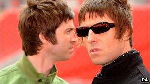 Noel and Liam Gallagher