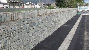 Keswick flood defences