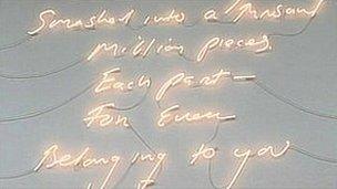 Tracey Emin's Borrowed Light: "Smashed into a thousand million pieces, each part, for ever, belonging to you"