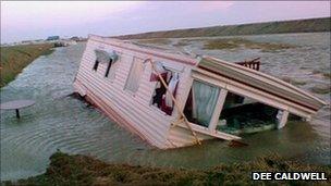 Flooding in Selsey. Photo by Dee Caldwell