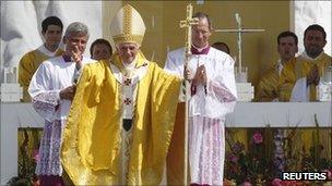 Pope Benedict XVI in Madrid (21 Aug 2011)