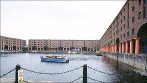 Albert Dock in Liverpool