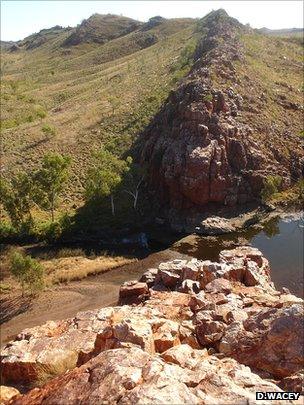 Strelley Pool in the remote Pilbara region