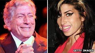 Tony Bennett and Amy Winehouse