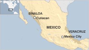 Map of Mexico