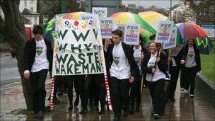 Wakeman School pupils