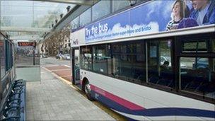 First bus